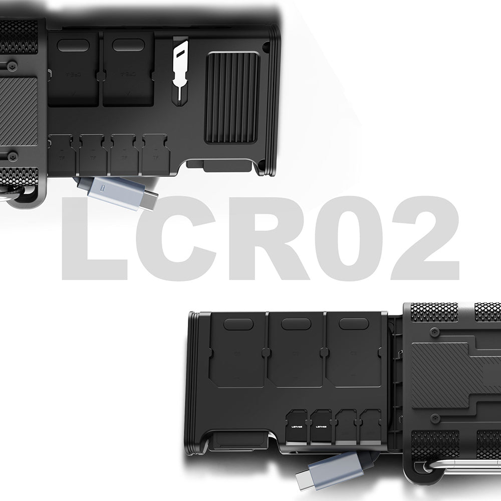 Lenyes LCR02 Type-C Kablolu Su Geçirmez Çoklu Kart Depolama ve Okuyucu Kutusu 10 Gbps Lenyes LCR02 Type-C Kablolu Su Geçirmez Çoklu Kart Depolama ve Okuyucu Kutusu 10 Gbps
